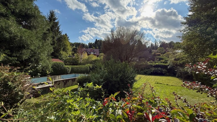 Herrliches, sonniges, ruhiges Grundstück mit Altbestand